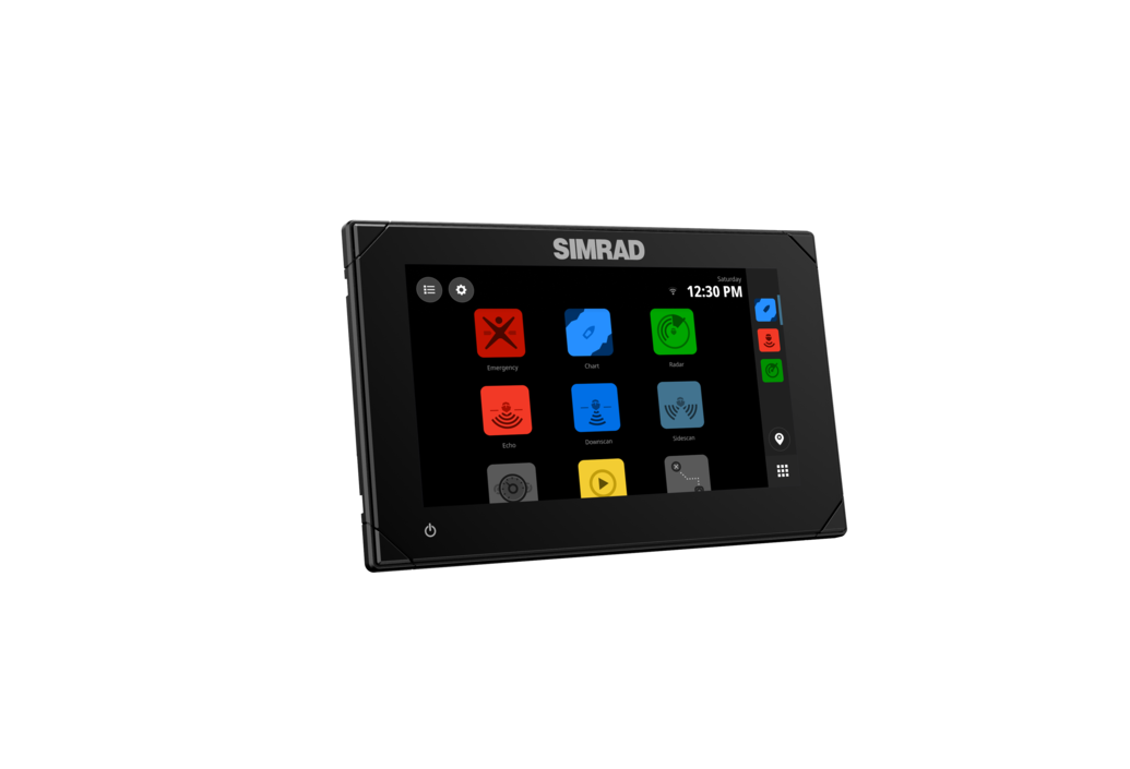 Simrad NSX 3007 mit Active Imaging 3-in-1 Geber