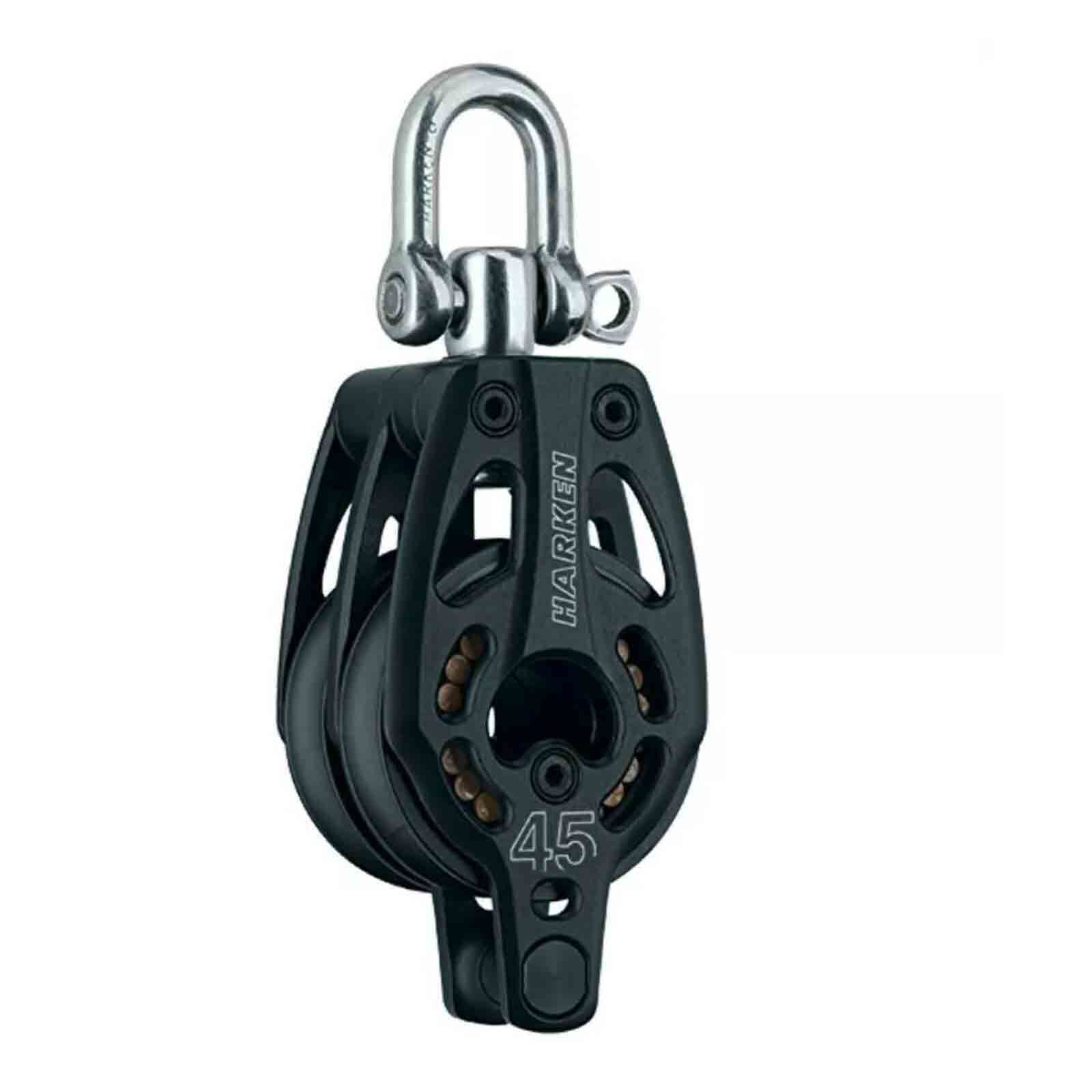 Harken 45mm Black Magic Block, doppelt - Hundsfott