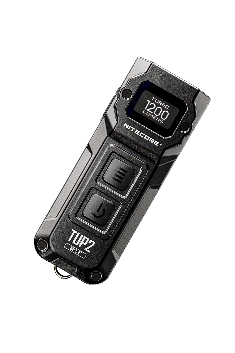 Nitecore TUP2, schwarz - 1200 Lumen, MCT, OLED