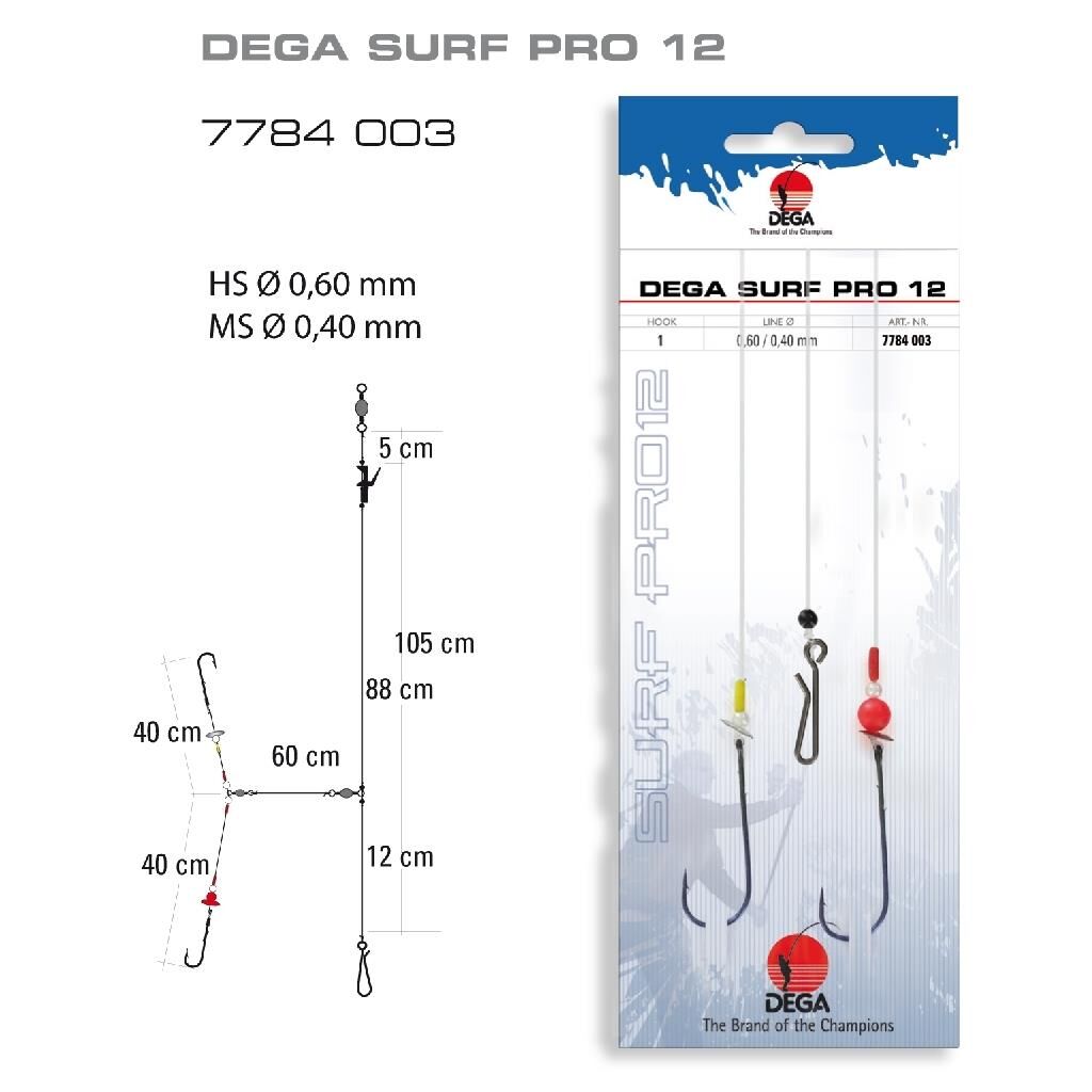 Jenzi Brandungsvorfach  DEGA-SURF Pro 12
