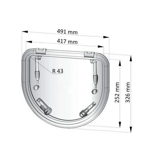 Vetus Altus-Luke Typ-D420, D=417mm