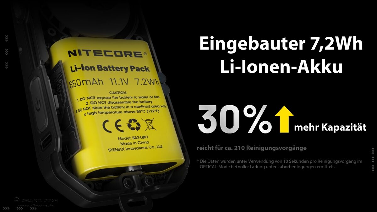 Nitecore BB2 - elektronisches Gebläse