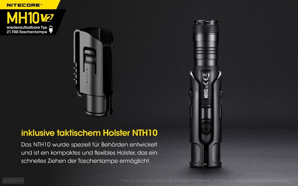 Nitecore MH10 V2 - 1200 Lumen