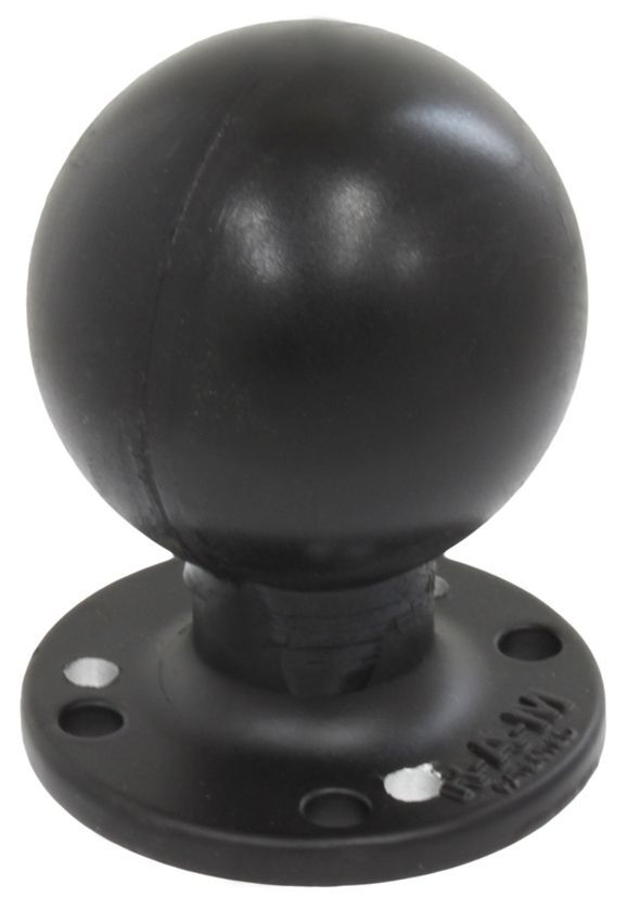 RAM Mounts runde Basisplatte (61,9 mm Durchmesser) - 7 Löcher, D-Kugel (2,25 Zoll), im Polybeutel