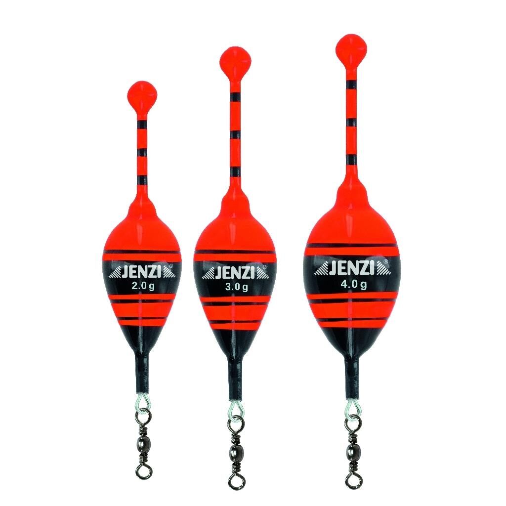 Jenzi Forellenpose "Trout DOPE Buoy 1" mit Wirbel und Sichtpilot, 4,0 g