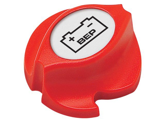 BEP Batterieschalter Schaltpaneelmontage Ersatzknopf rot