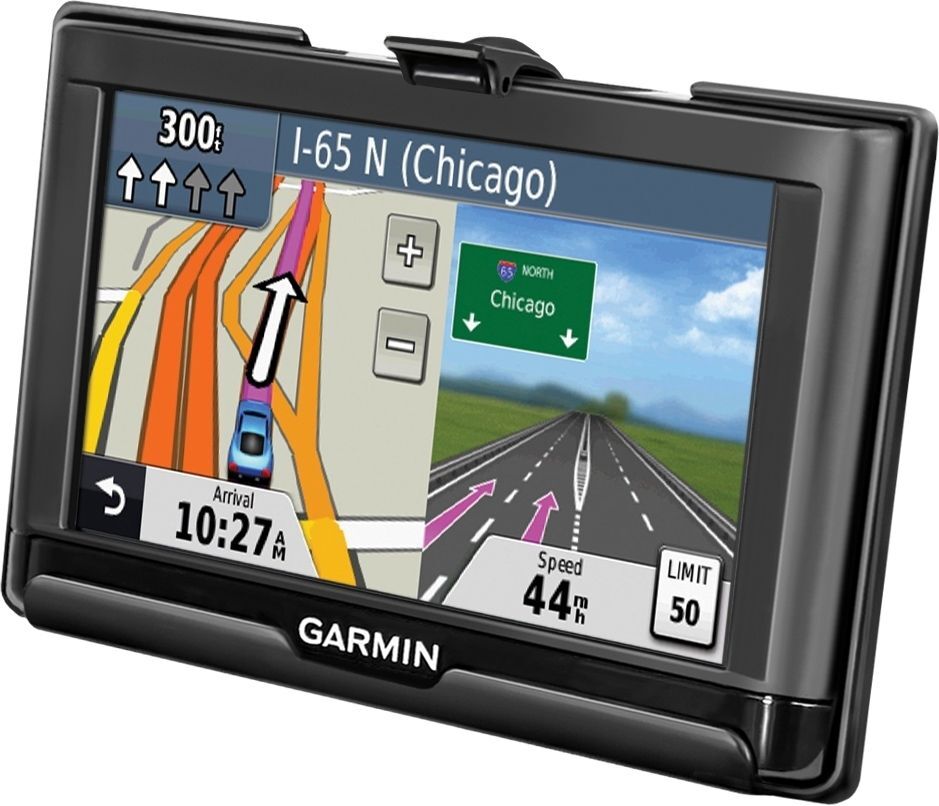 RAM Mounts Gerätehalteschale für Garmin nüvi 42/42LM/44/44LM (ohne Schutzhüllen) - Diamond-Anbindung (Trapez), Schrauben-Set, im Polybeutel