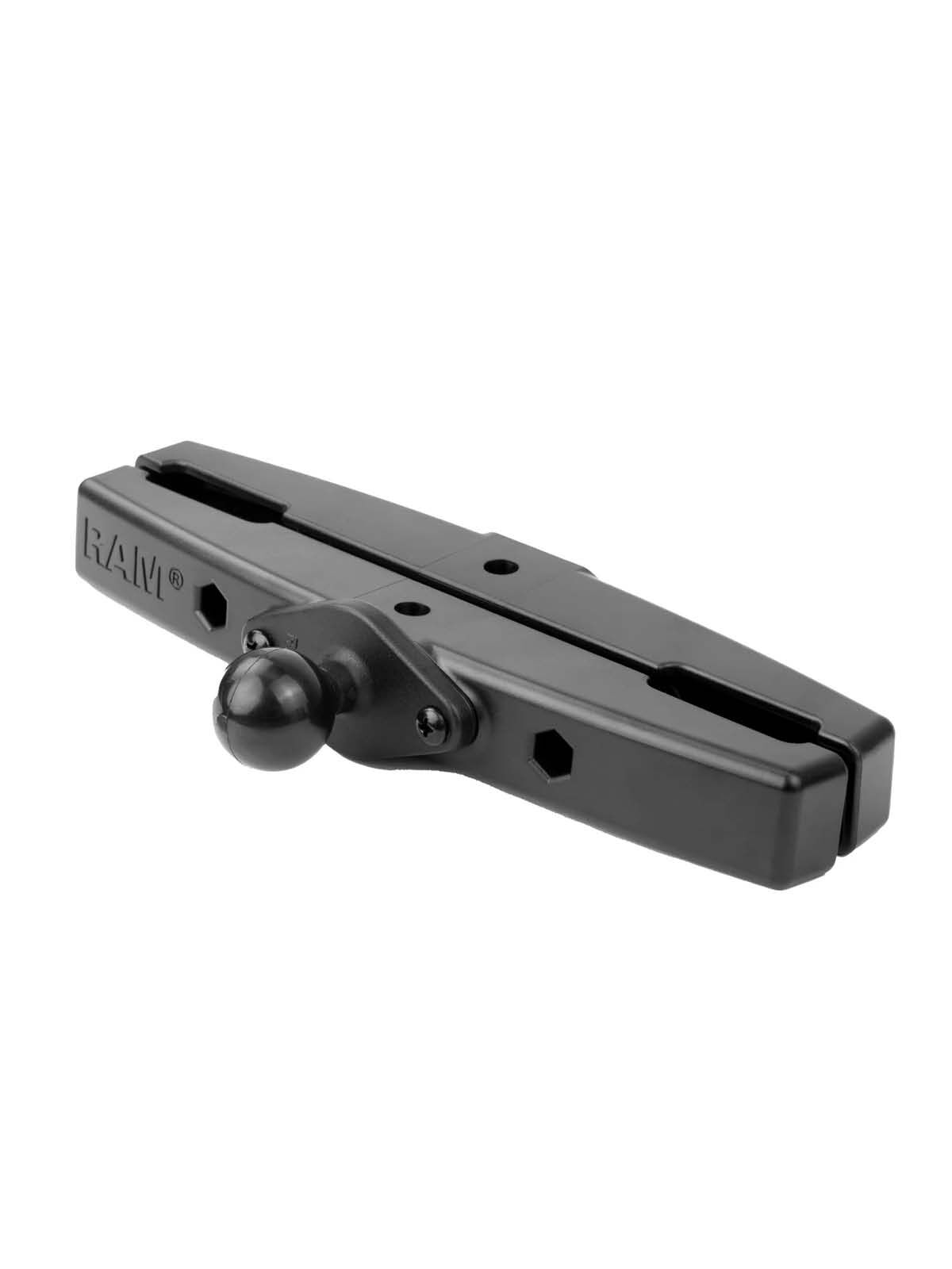 RAM Mounts Verbundstoff-Basis für Kopfstützen inkl. Diamond Basisplatte (Trapez) - B-Kugel (1 Zoll)