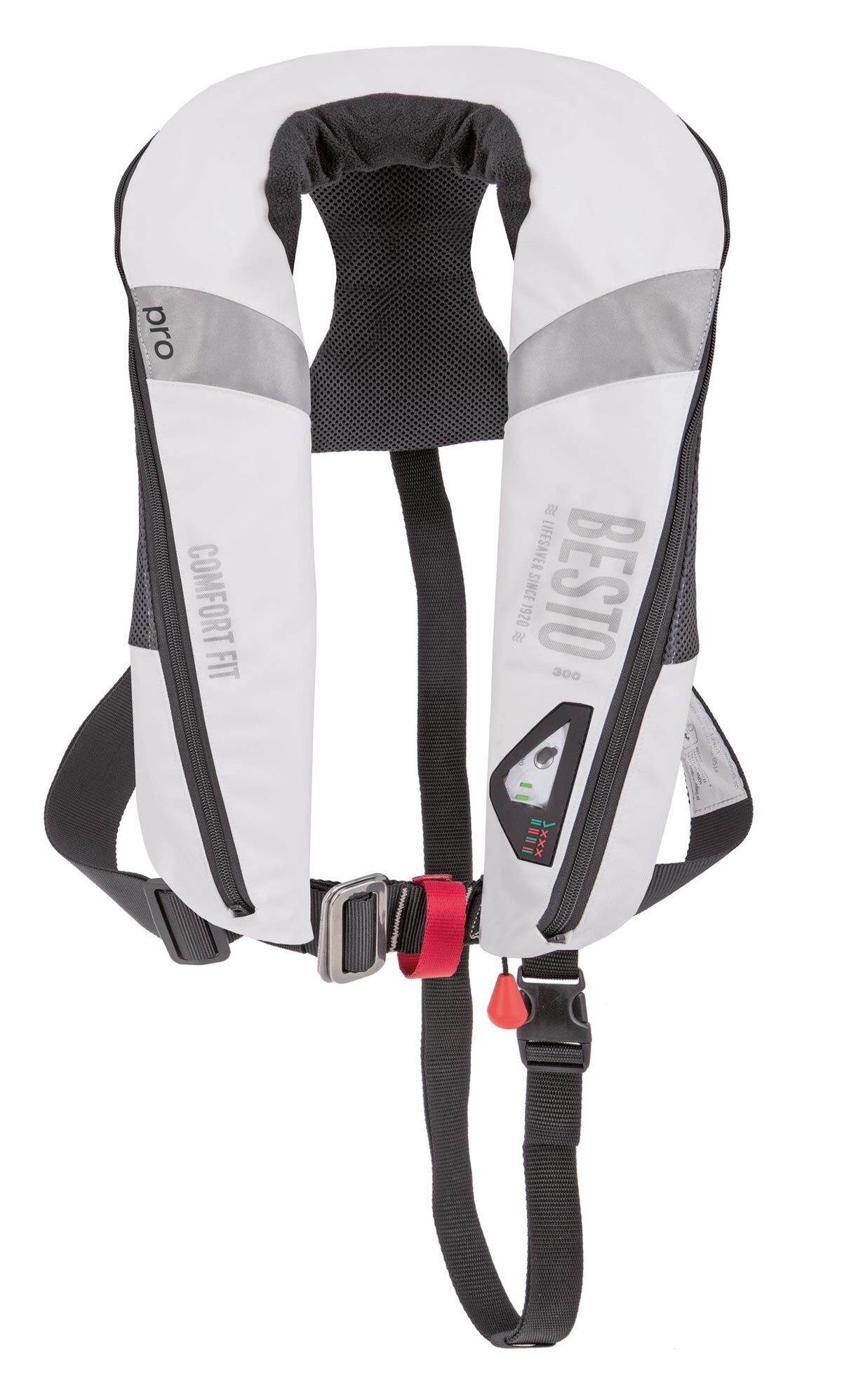 Besto_Comfort_Fit_Pro_300N_Front2 Besto Comfort Fit Pro 300N Rettungsweste weiß