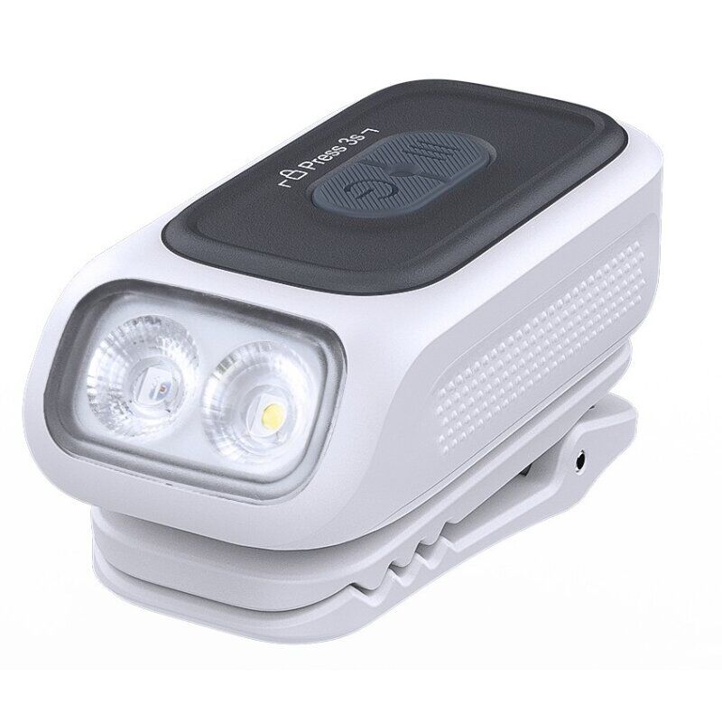 Fenix E04R 360° drehbare Clip-EDC-Taschenlampe weiß