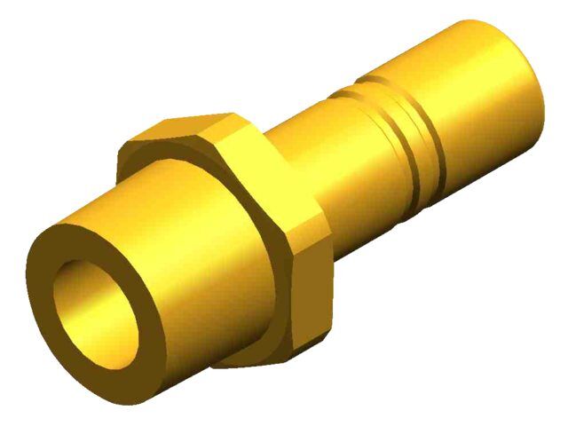 Whale Quick-Connect-System Adapter 1/2" NPT male (Messing)