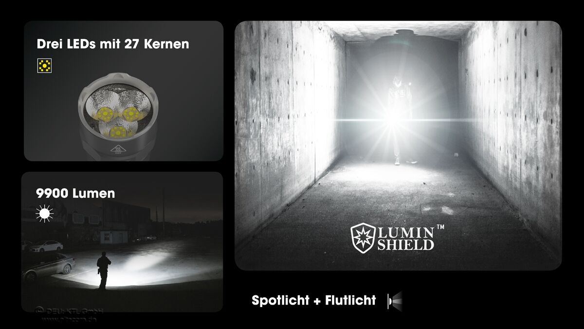 Nitecore TM9K PRO - 9900 Lumen