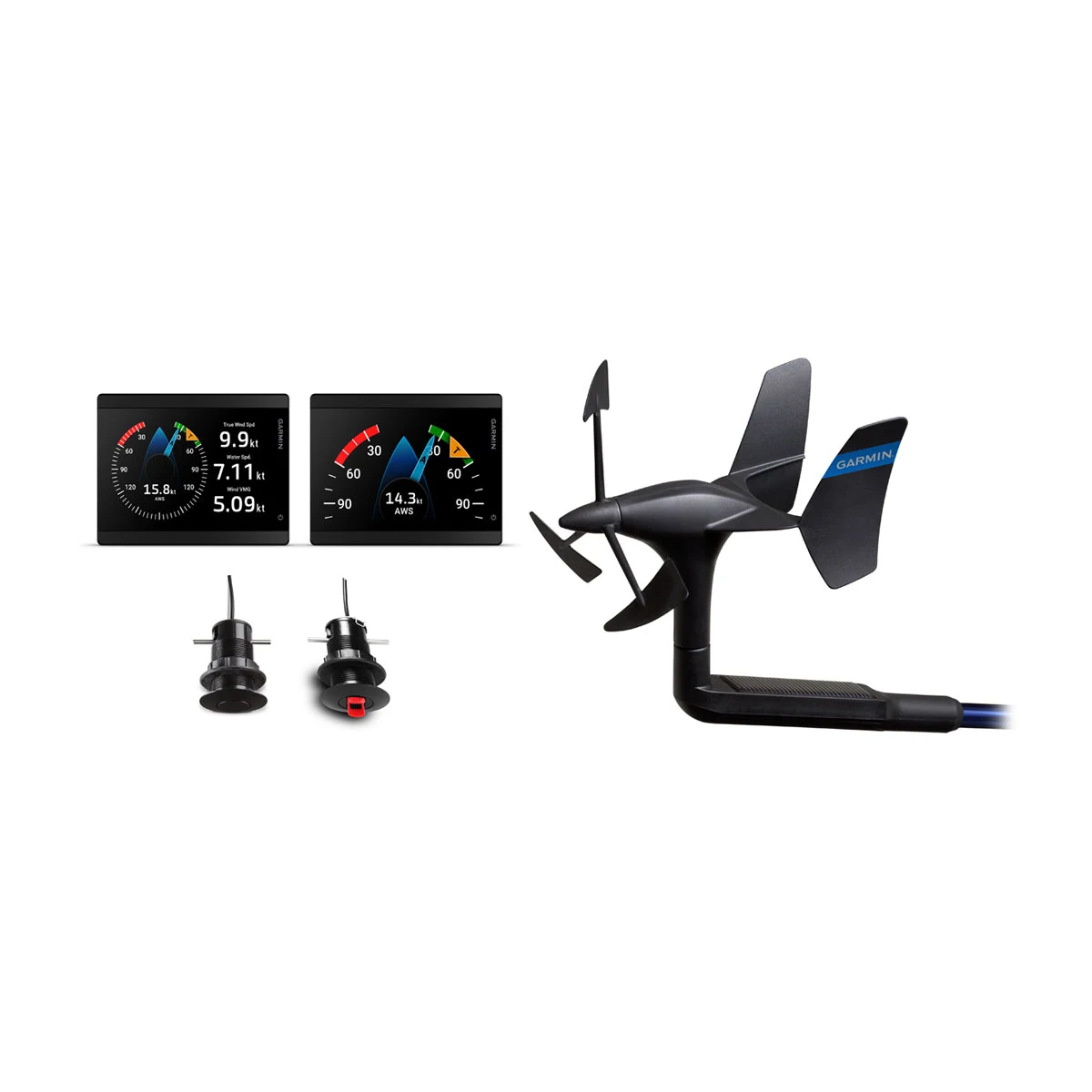 Garmin GMI 40 – Double Wireless Sail Bundle mit Wind- und Durchbruchgebern 43mm