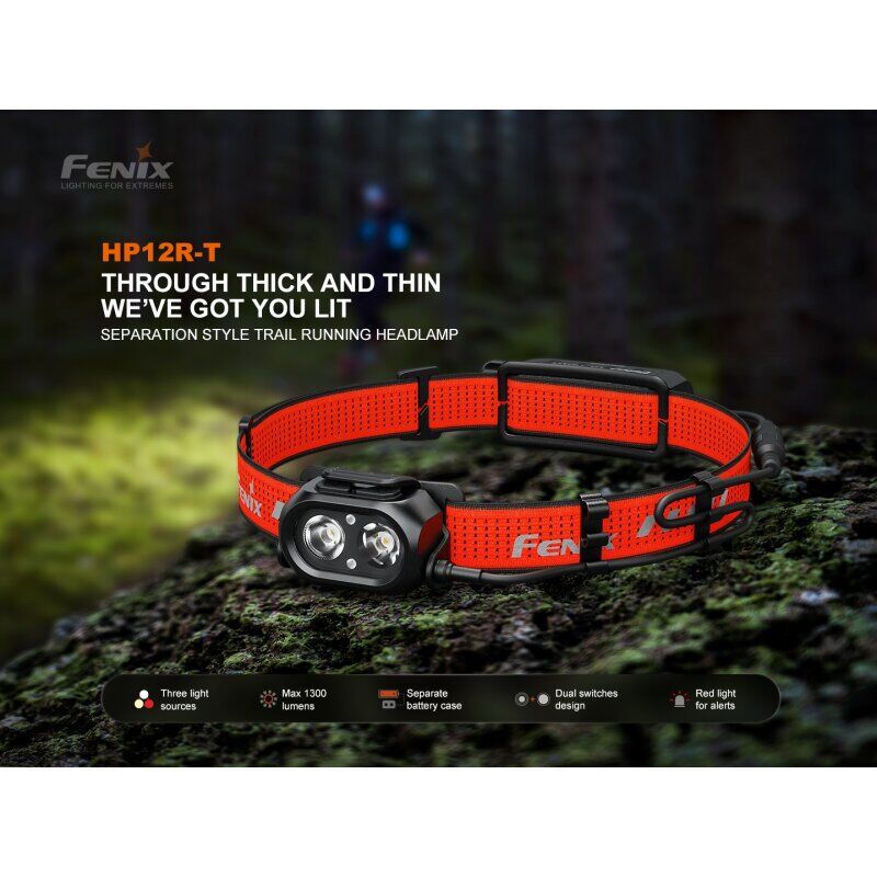 Fenix HP12R-T LED Stirnlampe rot