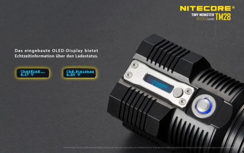Nitecore TM28 - 6000 Lumen