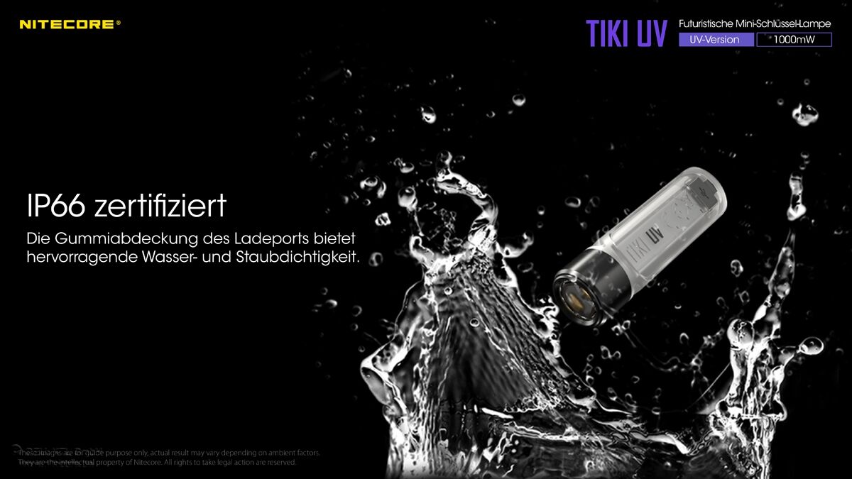 Nitecore TIKI UV - 1000mW
