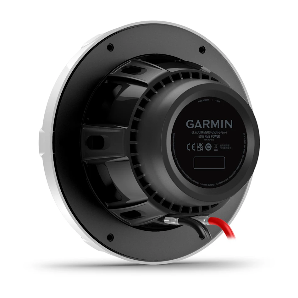 JL Audio M200 Marinelautsprecher 6,5 Zoll mit LED RGB Beleuchtung weißer Sportgrill