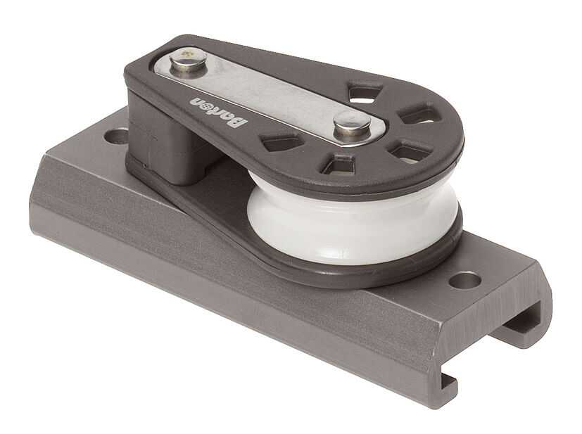 25210 Barton Genua Endbeschlag mit Block für Tauführung 25 mm