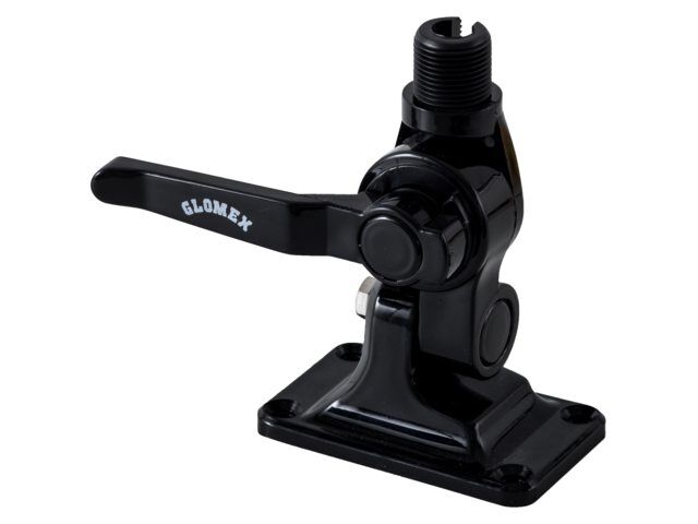 Glomex RA115/BK Antennenfuß mit Hebel schwarz