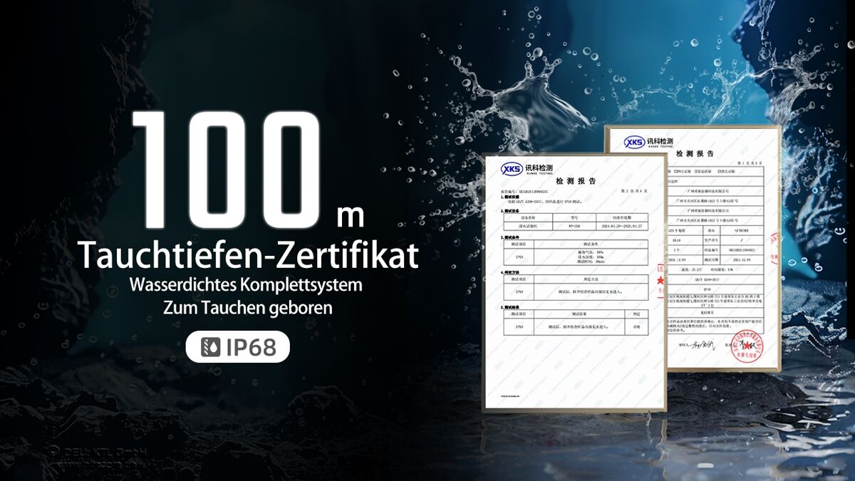 Nitecore Tauchlampe DL30 - 100 Meter wasserdicht