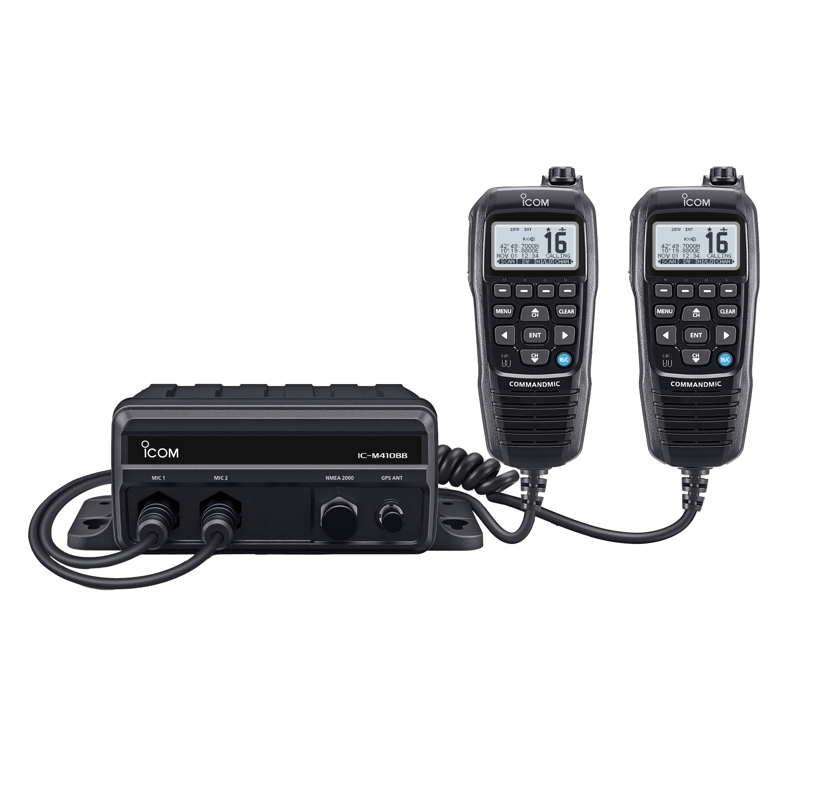 ICOM IC-M410BB Blackbox UKW-Funkgerät (DSC & ATIS) ICOM IC-M410BB Blackbox UKW-Funkgerät (DSC & ATIS)