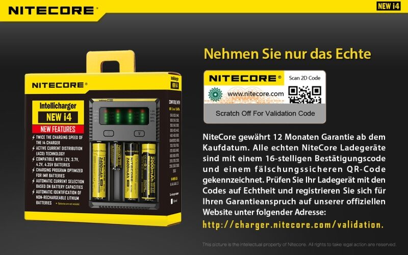 Nitecore NEW i4