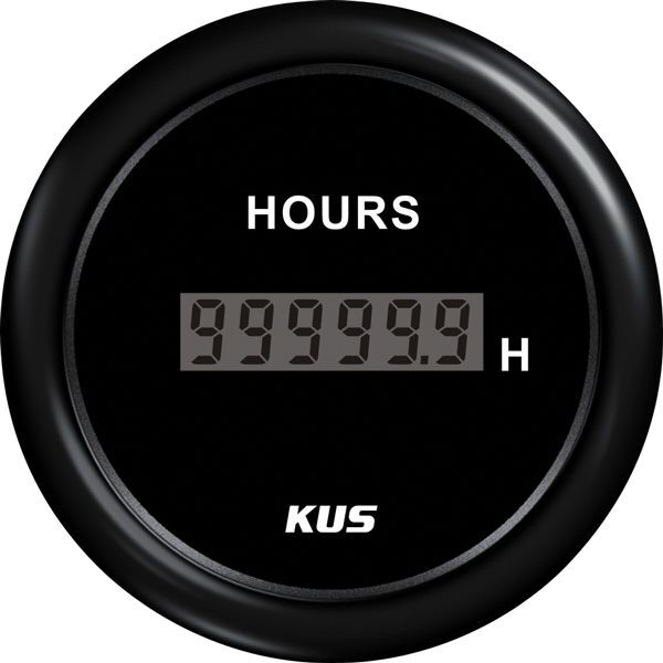 KUS Betriebsstundenzähler digital, 12/24V KUS Betriebsstundenzähler digital, 12/24V