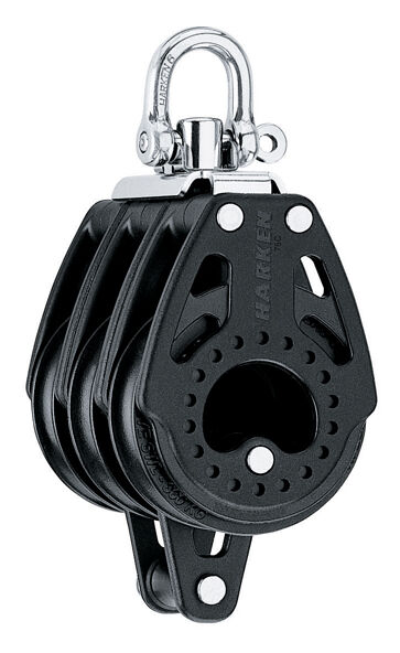 Harken 75mm Triple Carbo Block w/Becket (2665)
