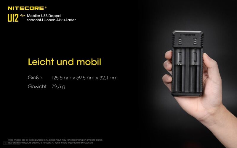 Nitecore USB Lader UI2