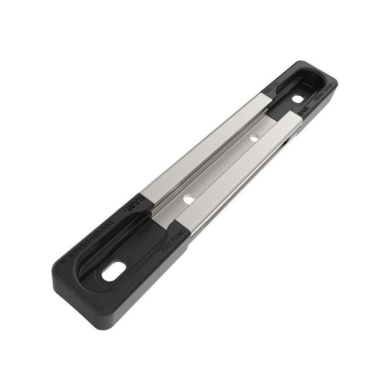 image_RAM-TRACK-EXA-3U_1 RAM Mounts Aluminium Tough-Track Schiene mit Verbundstoff-Endkappen - Länge 76,2 mm