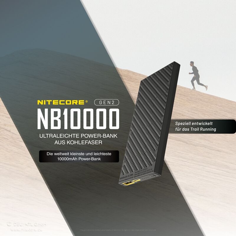 Nitecore Powerbank NB10000 GEN2 - 10000mAh