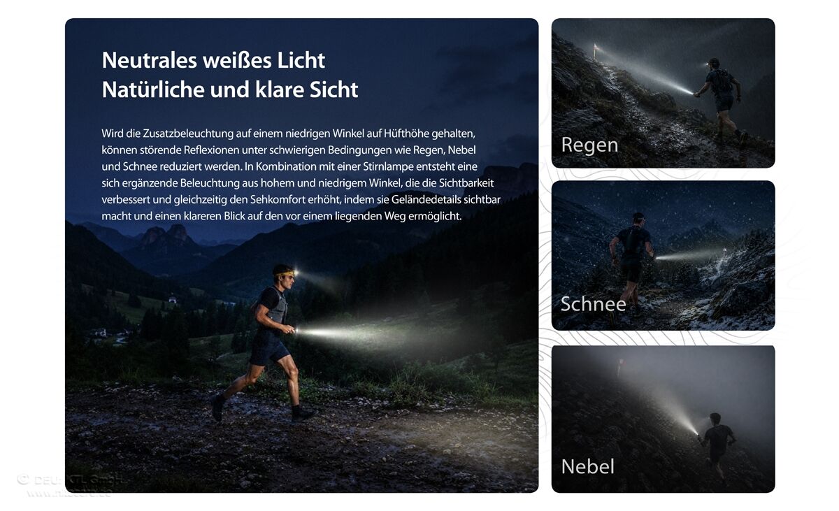 Nitecore Trailsight - 1200 Lumen, grün