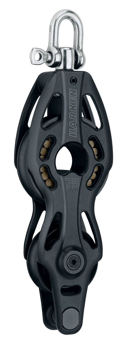 Harken 75mm  Spriddle Block w/Becket (3242)