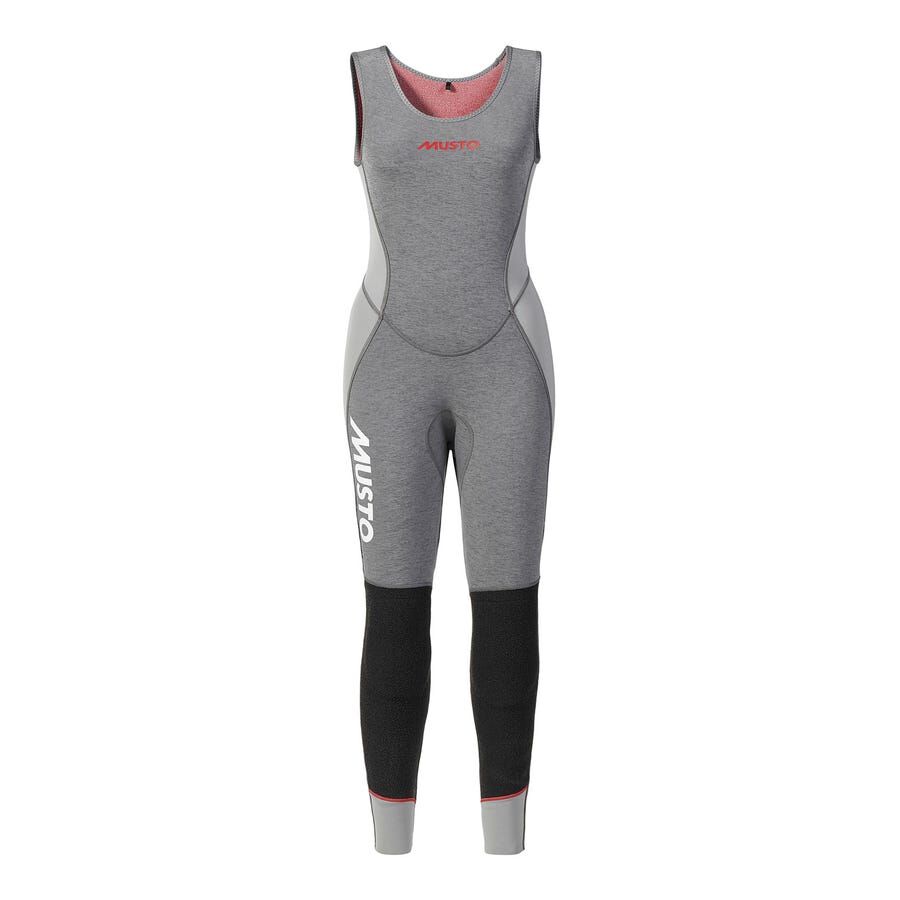 Musto Damen Flexlite Vapour 1.0 Long John - Grey Marl