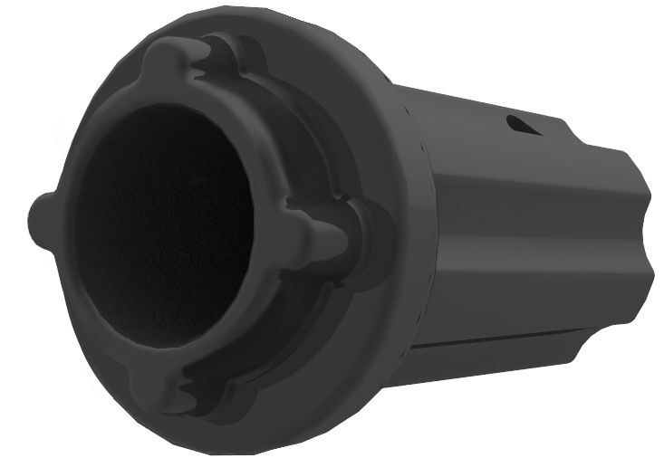RAM Mounts Pin-Lock Adapter (4-Pin) - für D-/E-Kugel Verbindungsarm-Sicherungsinlets, im Polybeutel