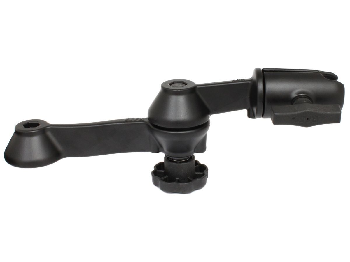 RAM Mounts Doppel-Schwenkarm-Komponente für Tele Pole - Octagon-Verbindungsarm, C-Kugel Aufnahme (1,5 Zoll), im Polybeutel