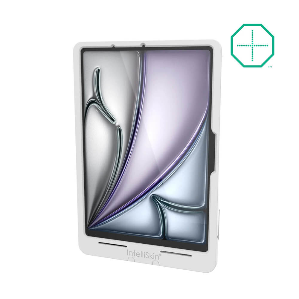 RAM Mounts IntelliSkin Thin Case Ladeschutzhülle für Apple iPad Air 11 (M2 & M3) - GDS-Technologie - Rückseitige Pogo-Pads - USB-C-Anschluss (Extern) - Grau