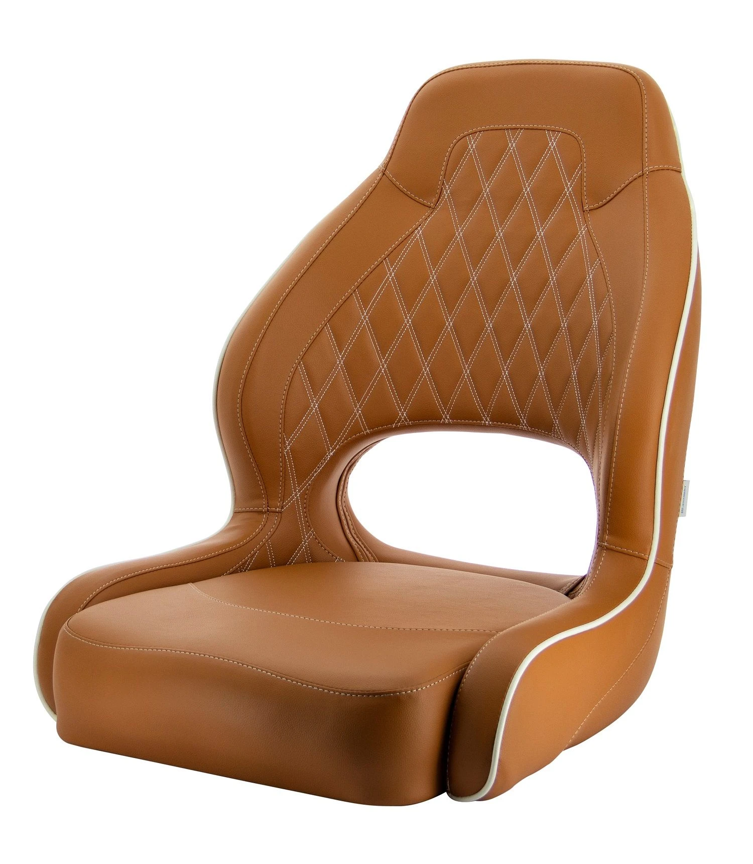 DRIVER, sports helm seat, orange brown (cognac)