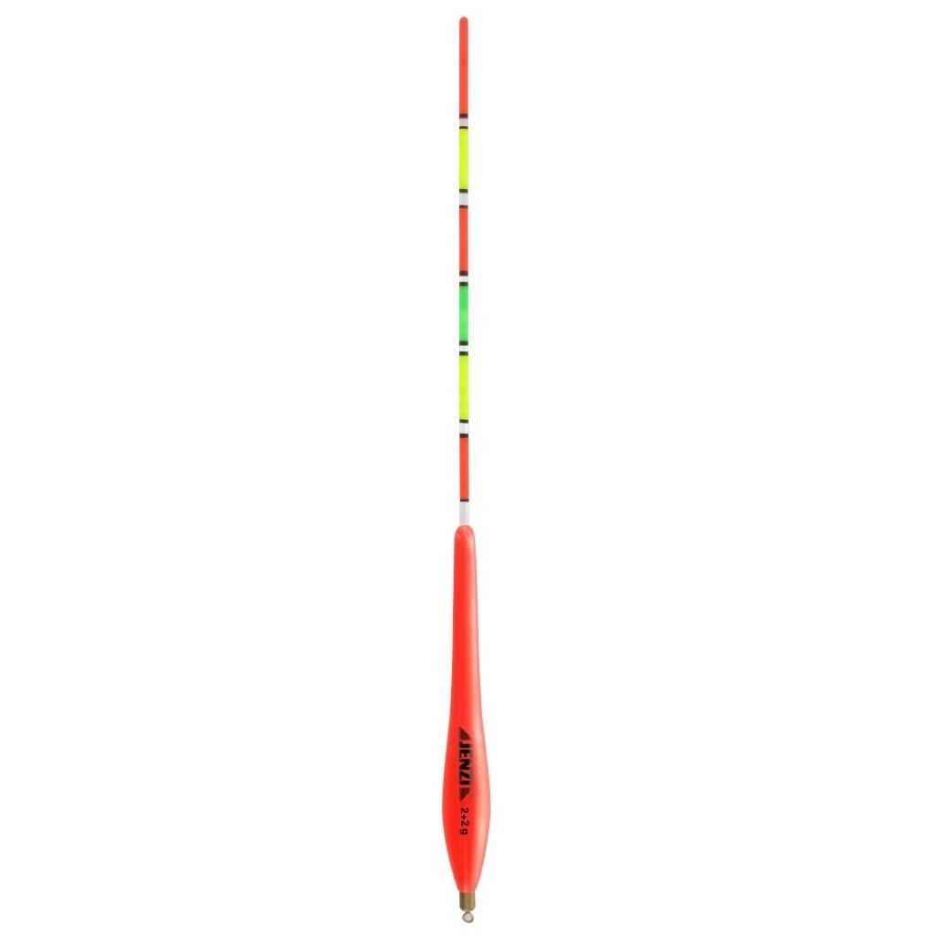 Jenzi Vorgebleite Balsaholzpose mit Flexi-Antenne, 2+2 g