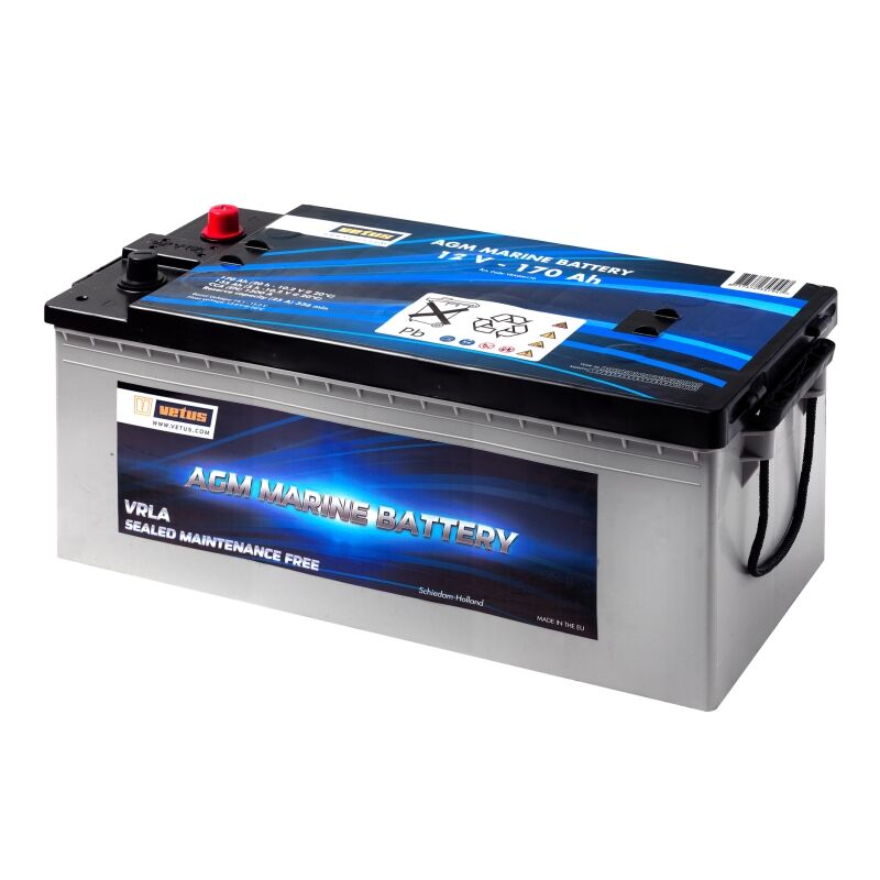 Vetus AGM Power 12V Batterie 170Ah