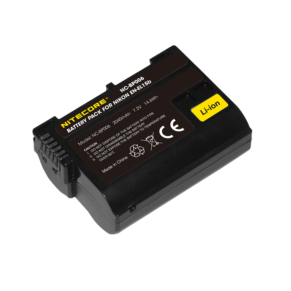 Nitecore EN-EL15b Kamera Akku für Nikon
