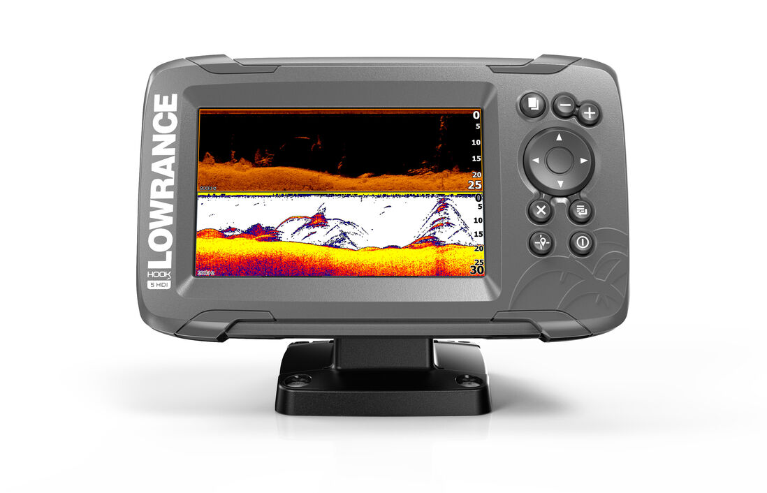 Lowrance-HOOK2-5-SplitShot-HDI-product-front-facing-renders-8-17_20793 Lowrance Hook2-5x GPS Echolot Fishfinder SplitShot