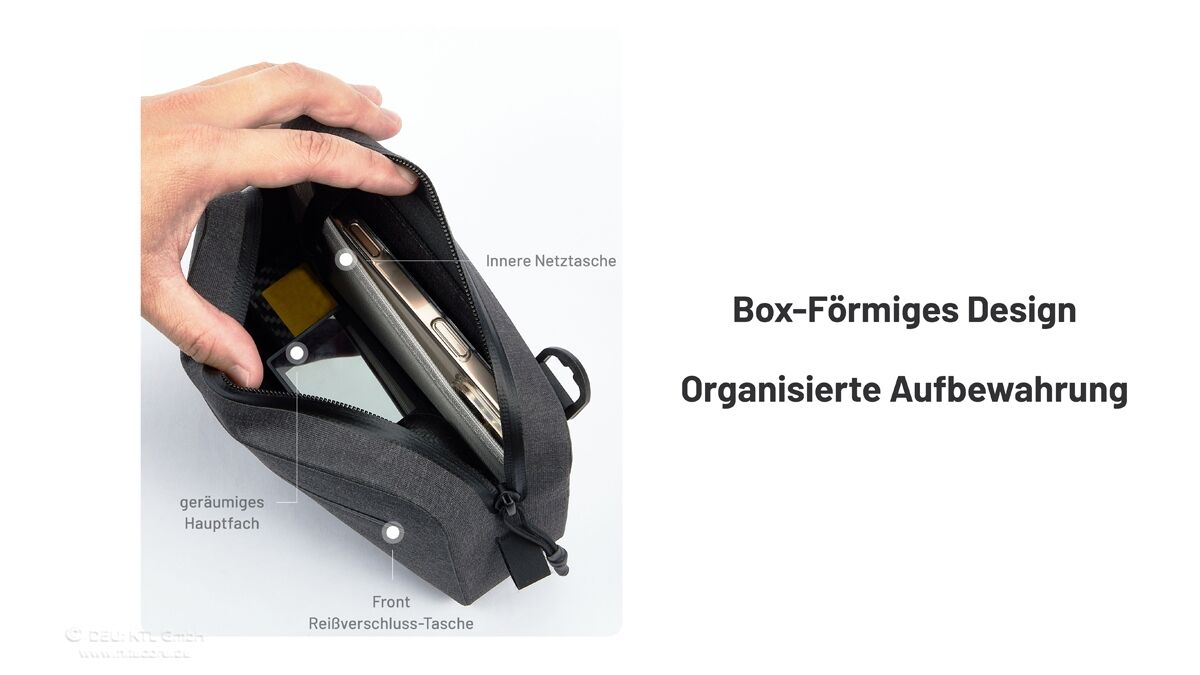 Nitecore NPP02 - wasserdichte Crossbody Bag