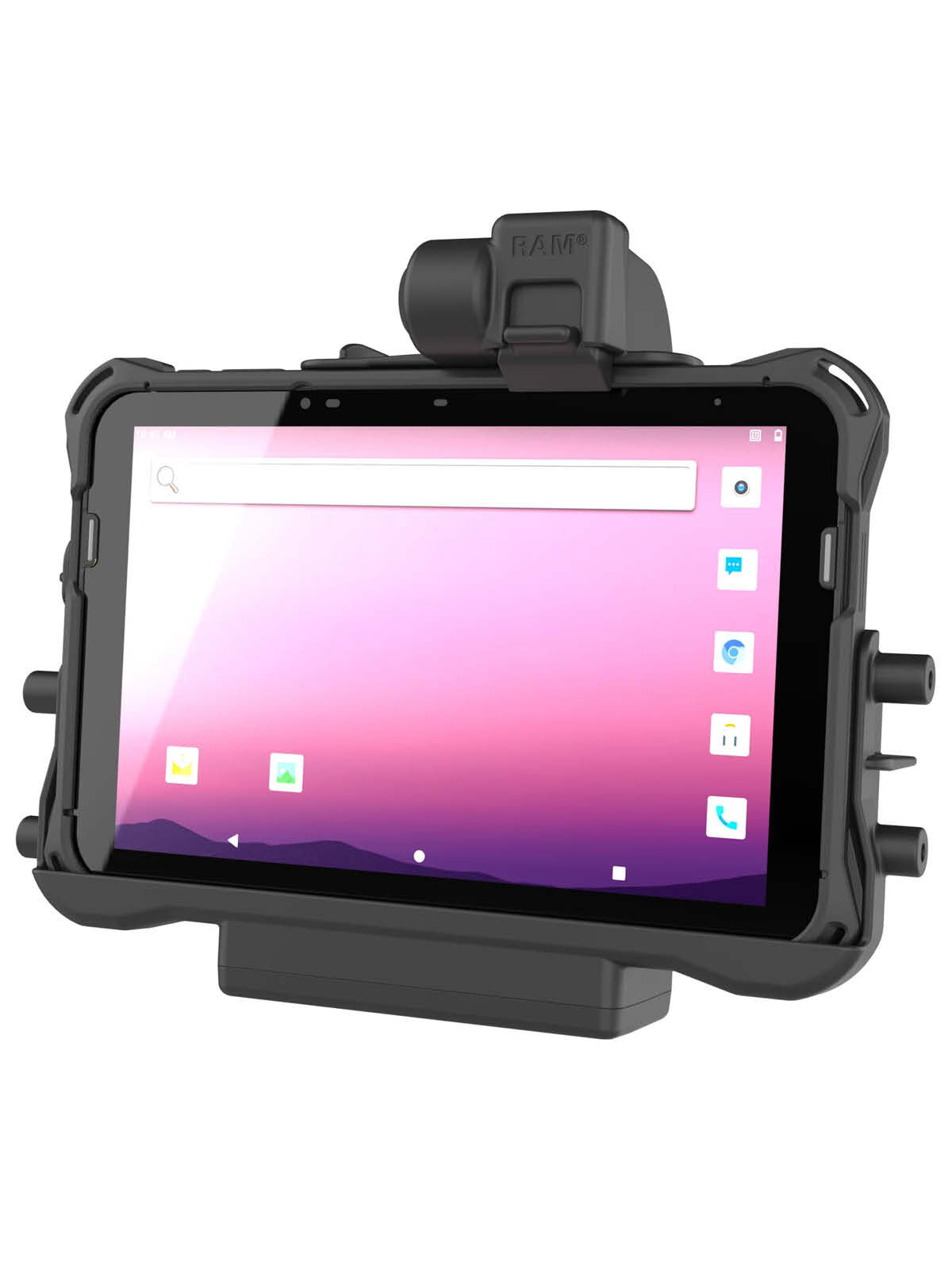 RAM Mounts Form-Fit Halteschale (Schnappverschluss) für Honeywell ScanPal EDA10A Tablet in OEM-Schutzhülle
