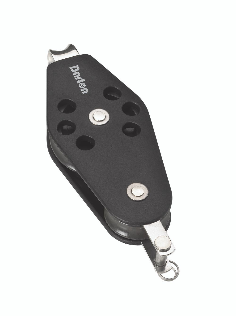 Barton Size 3 Kugellagerblock Violine mit festem Auge und Hundsfott Barton Size 3 Kugellagerblock Violine mit festem Auge und Hundsfott