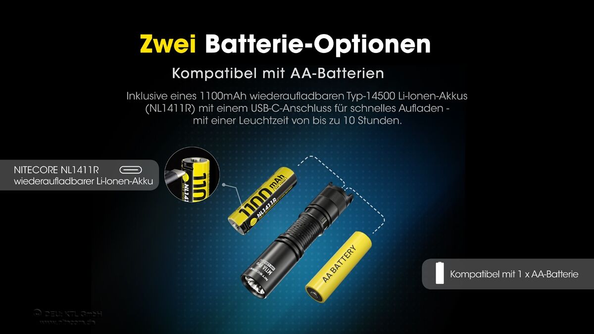 Nitecore MT1A PRO - 800 Lumen