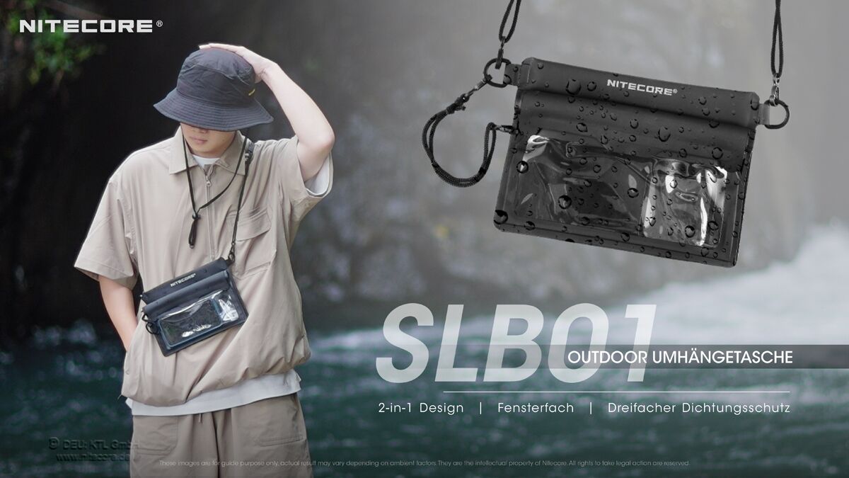 Nitecore SLB01 - Slingbag, wasserdicht