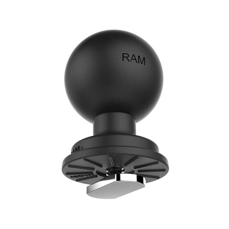 RAM Mounts Verbundstoff-Kugel mit T-Slot für Tough-Track Schienen - C-Kugel (1,5 Zoll)