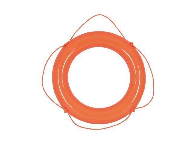 Talamex Rettungsring PVC 60x40cm orange