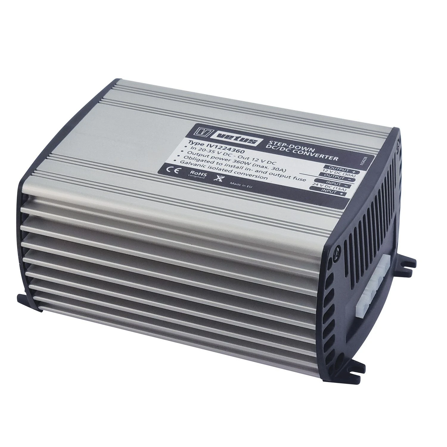 Converter - 12VDC-24VDC, 360W